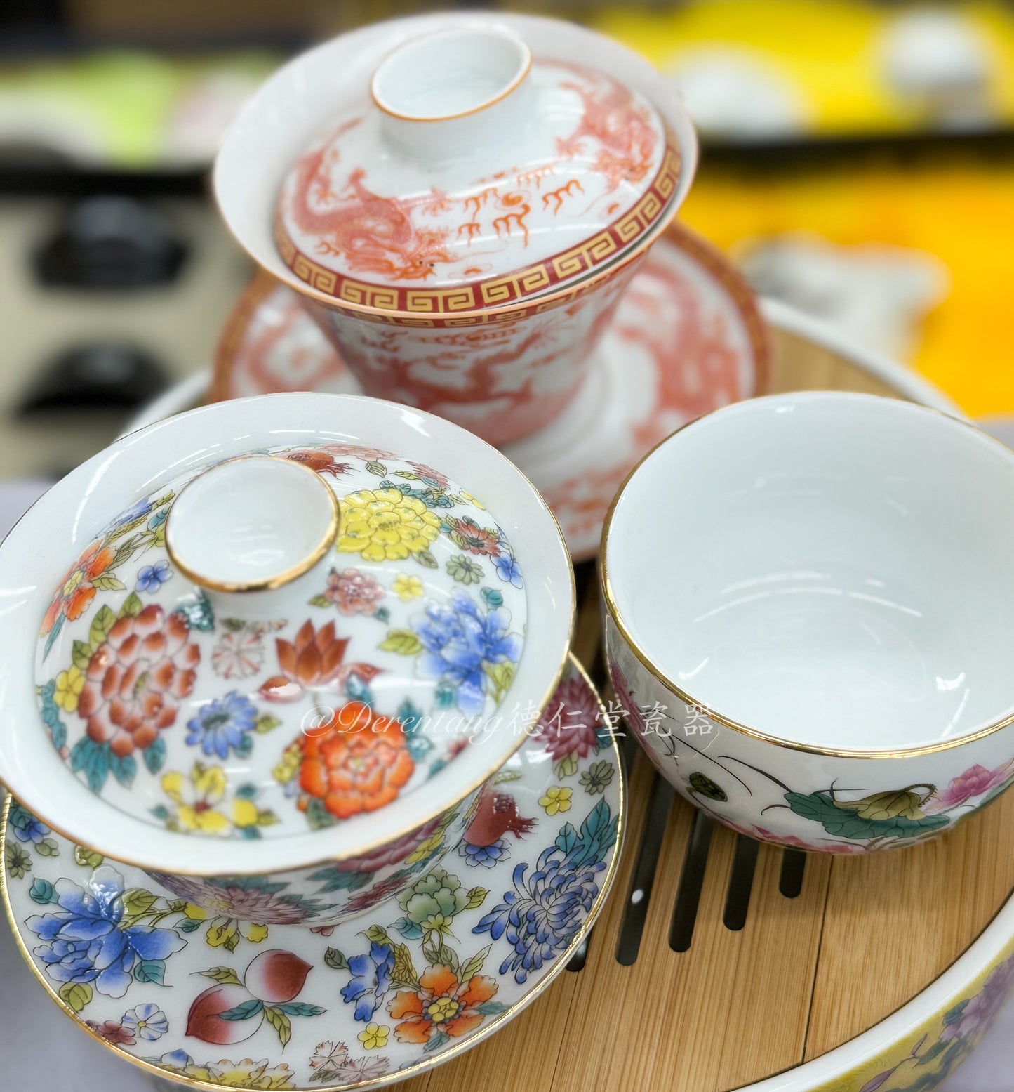 盖碗茶杯系列