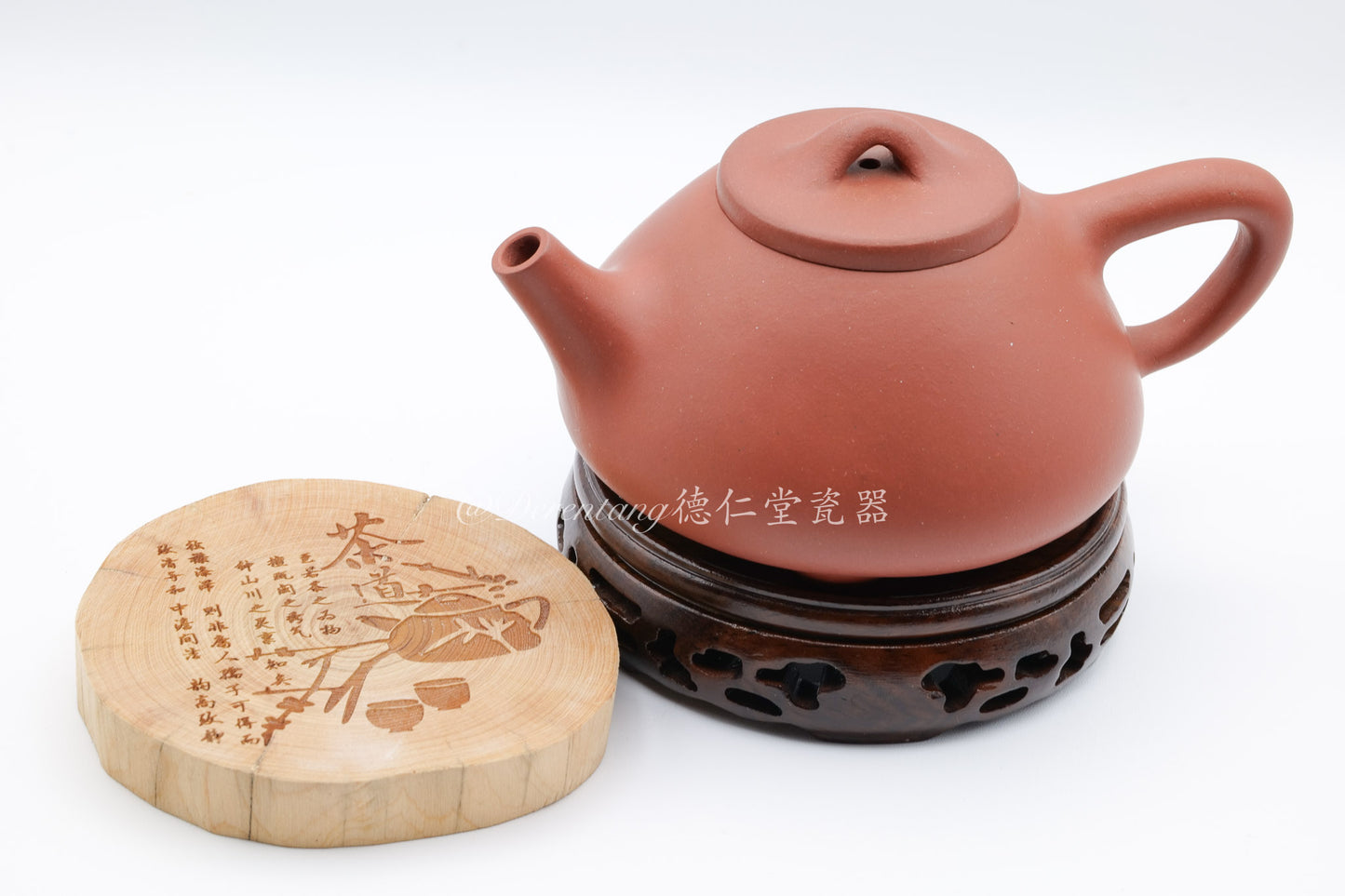 石瓢紫砂茶壶作品