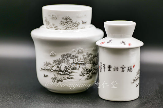 Thin Porcelain Wine Warmer  薄胎温酒器套件