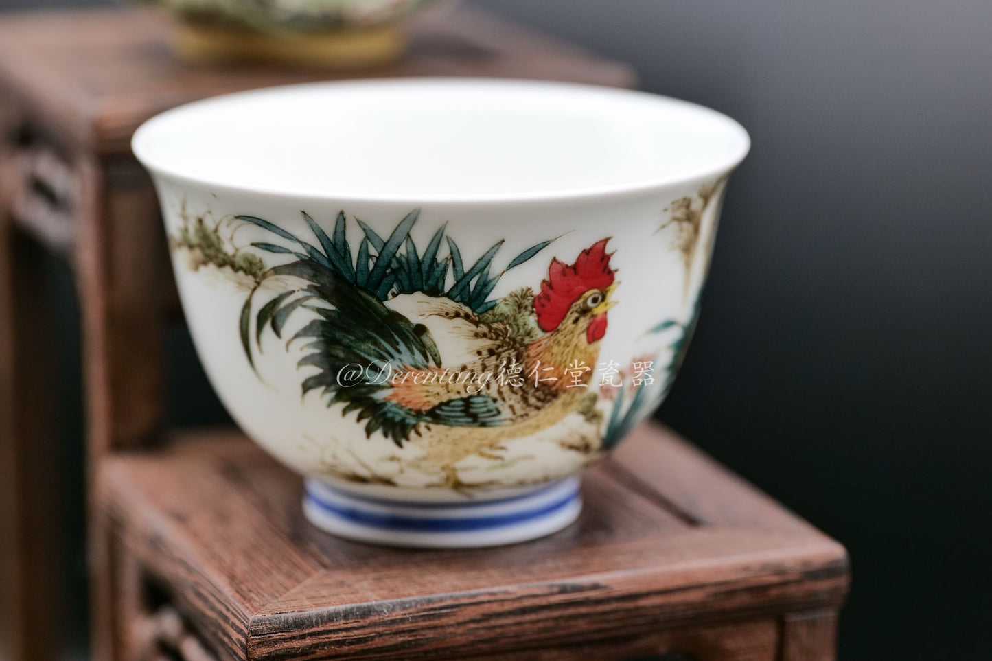 HandCrafted Thin Porcelain Tea Cup 手工薄胎茶杯