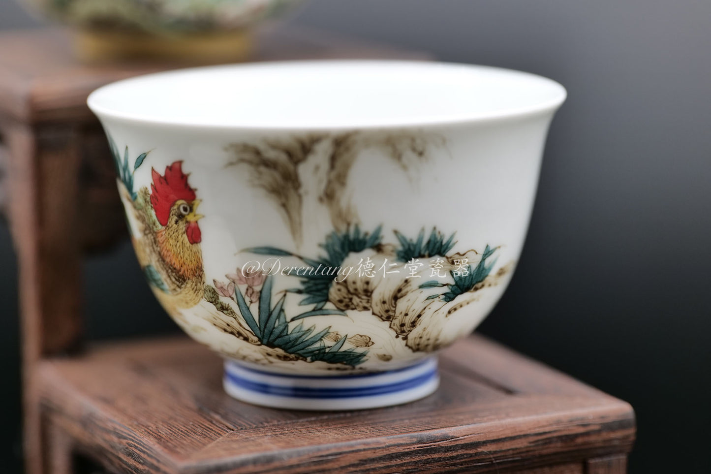 HandCrafted Thin Porcelain Tea Cup 手工薄胎茶杯