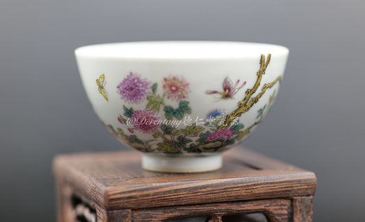 HandCrafted Thin Porcelain Tea Cup 手工薄胎茶杯