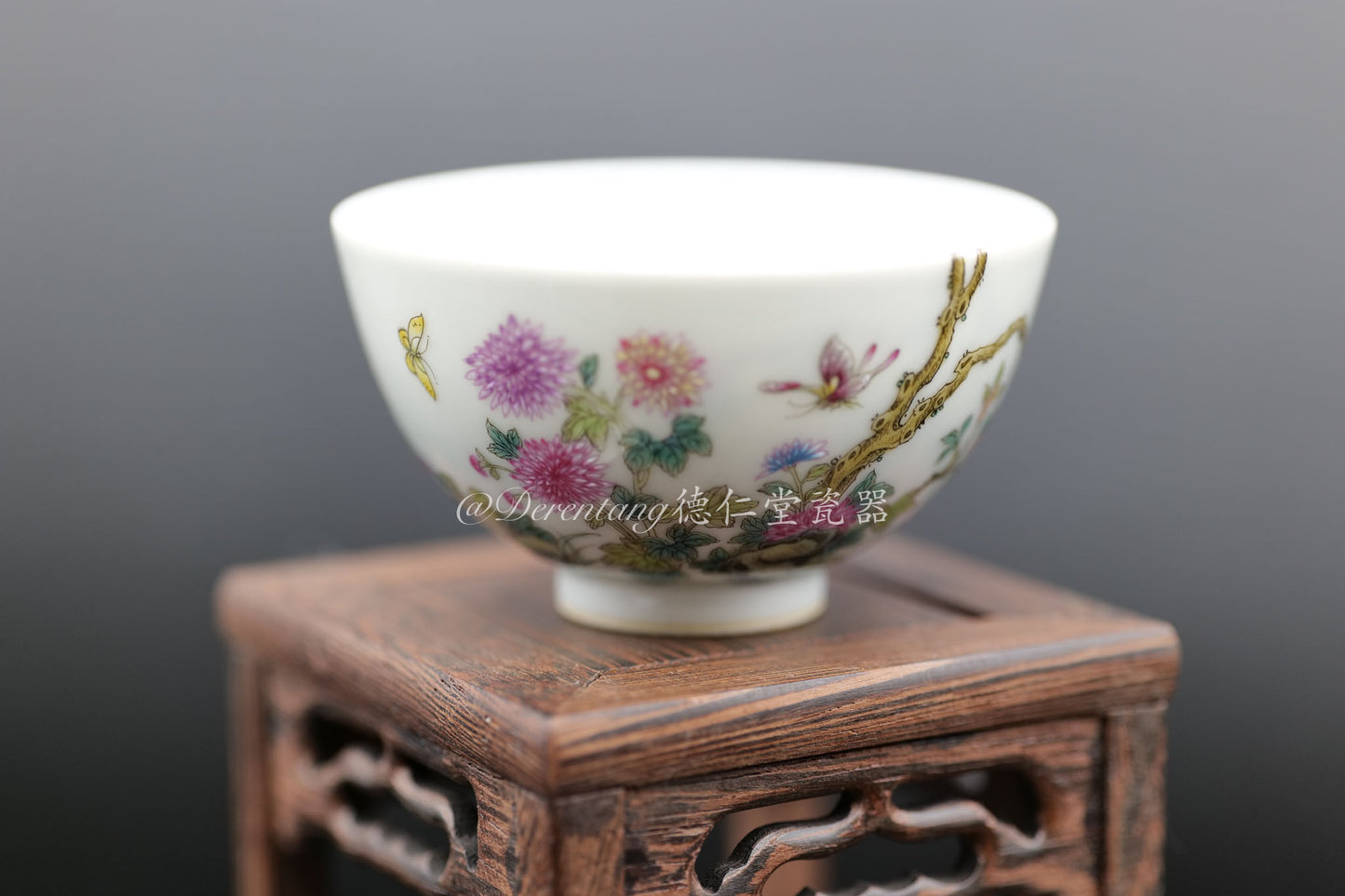 HandCrafted Thin Porcelain Tea Cup 手工薄胎茶杯