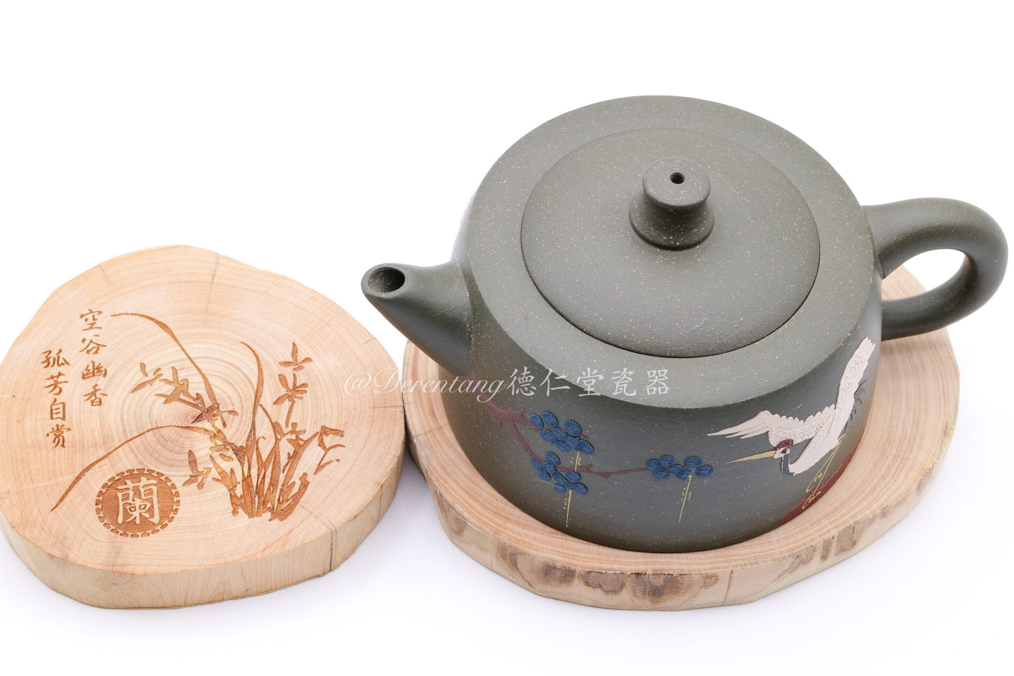 Jinglan Purple Clay Teapot 井栏紫砂茶壶